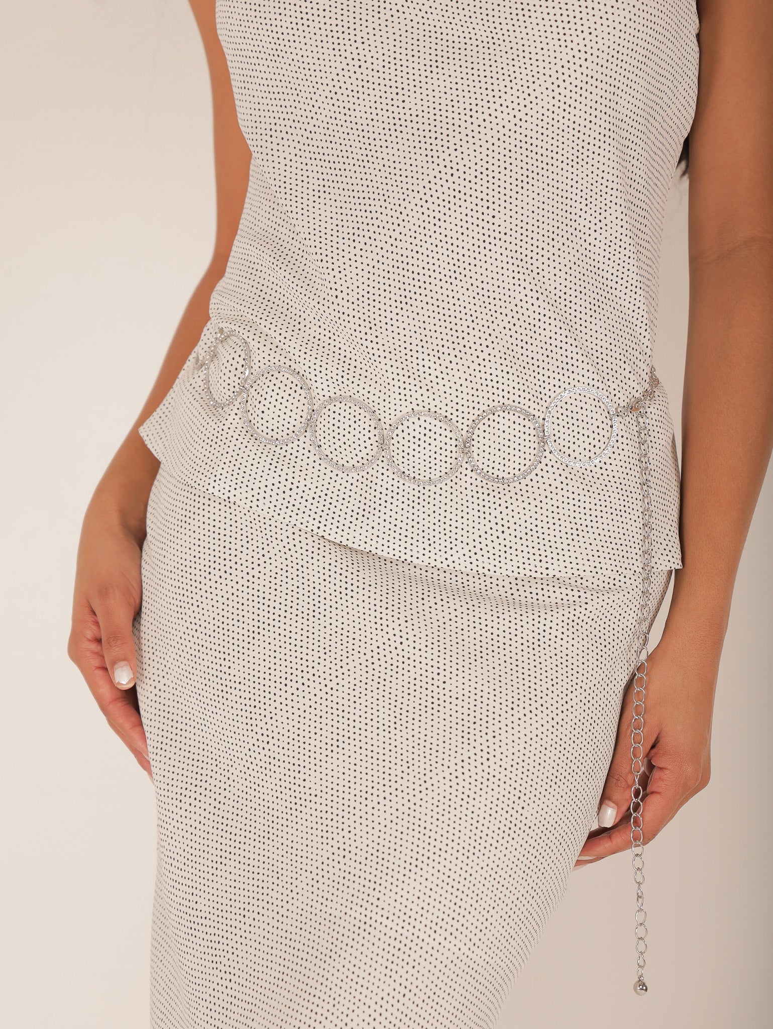 Molly Green - Circle Back Chain Belt - Accessories