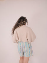 Molly Green - Cordelia Puff Sleeve Sweater - Sweaters_Cardigans