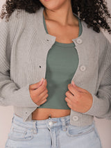 Molly Green - Cordelia Puff Sleeve Sweater - Sweaters_Cardigans