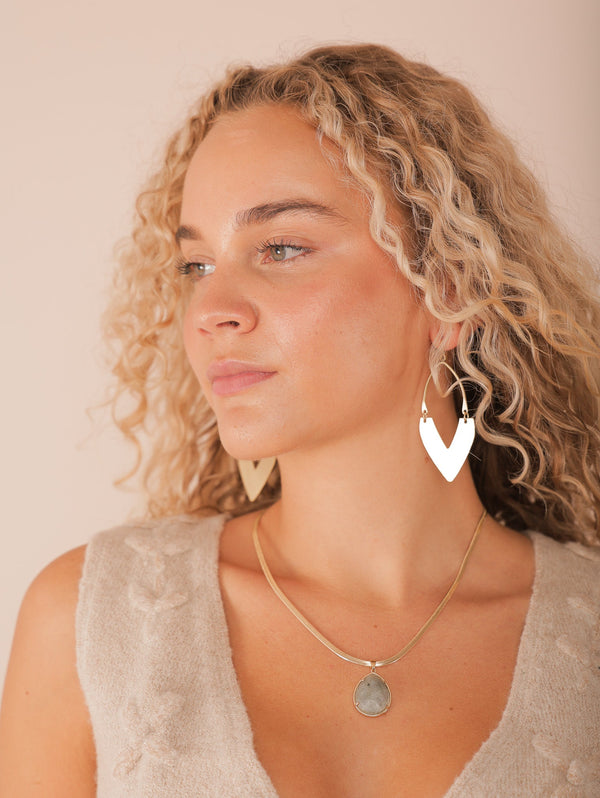 Molly Green - Deep Water Earrings - Jewelry