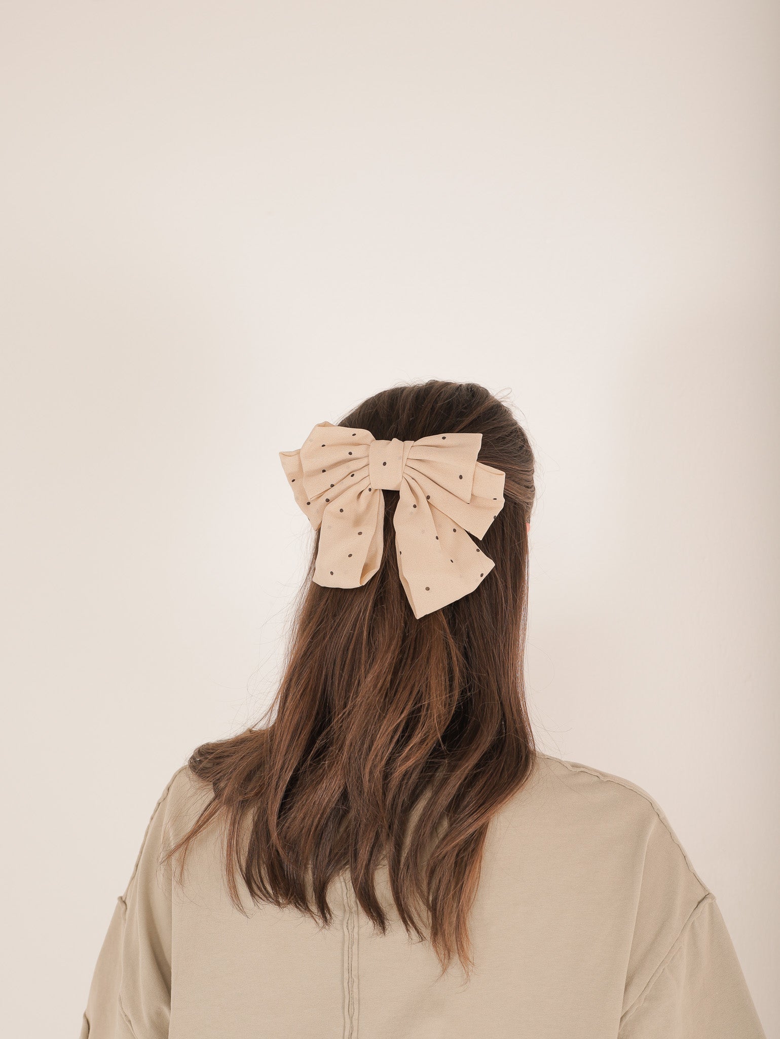 Dotted Hair Bow