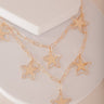 Molly Green - Draped Stars Necklace - Jewelry