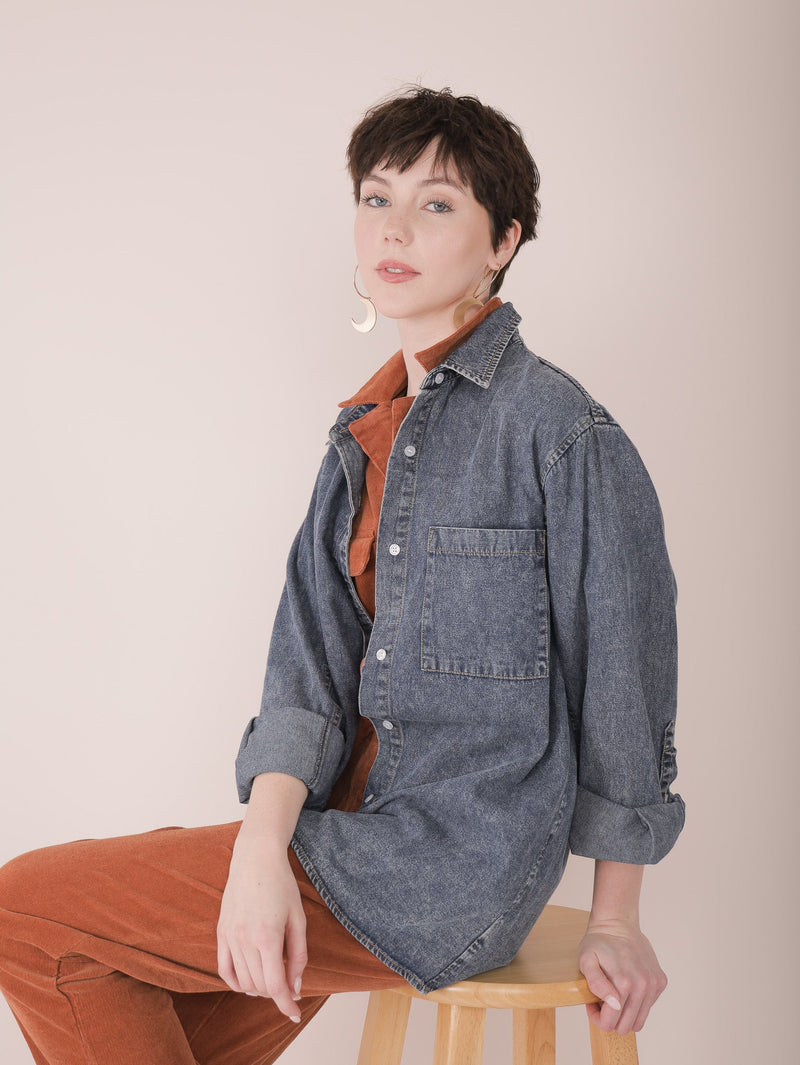 Molly Green - Ember Denim Jacket - Outerwear