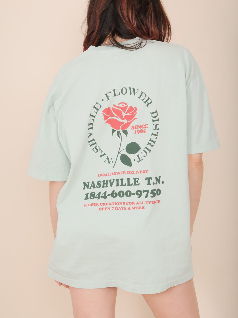 Molly Green - Flower District Tee - Casual_Tops