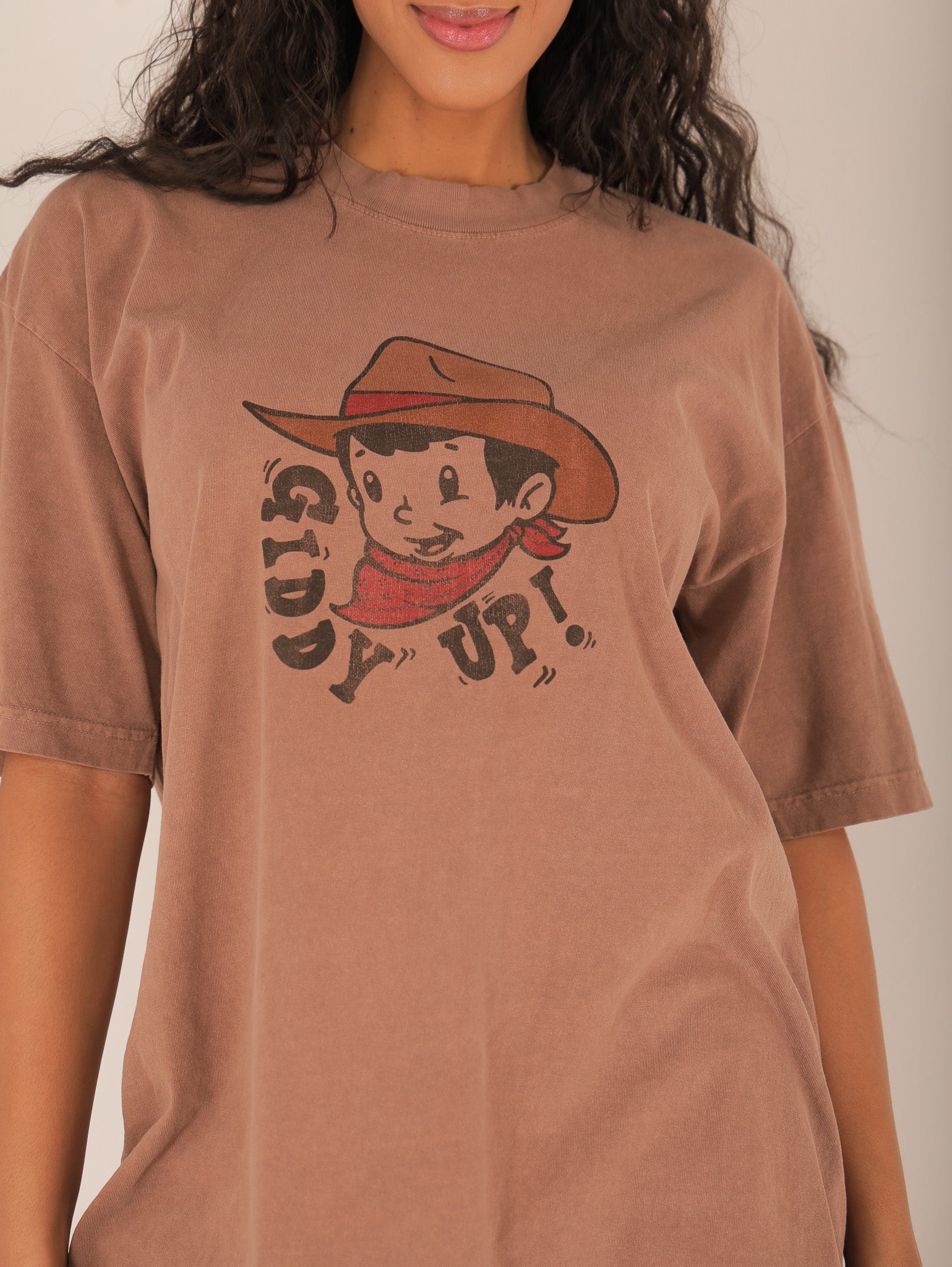 Molly Green - Giddy Up Tee - Casual_Tops