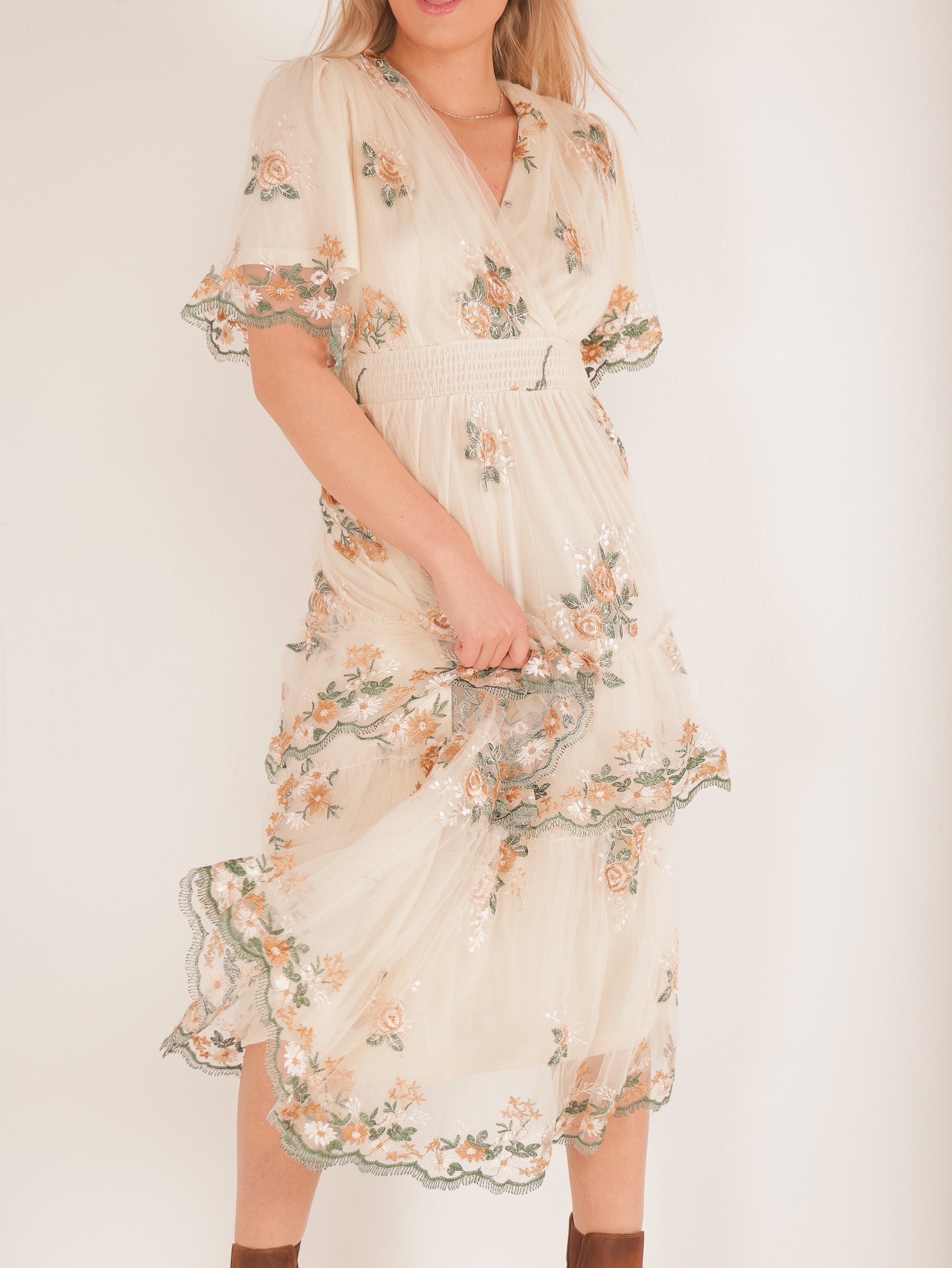 Molly Green - Giselle Flower Dress - Casual_Dresses