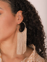 Molly Green - Hangin' By A Thread Hoops - Jewelry