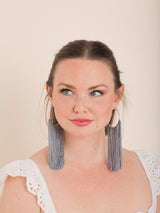 Molly Green - Hangin' By A Thread Hoops - Jewelry