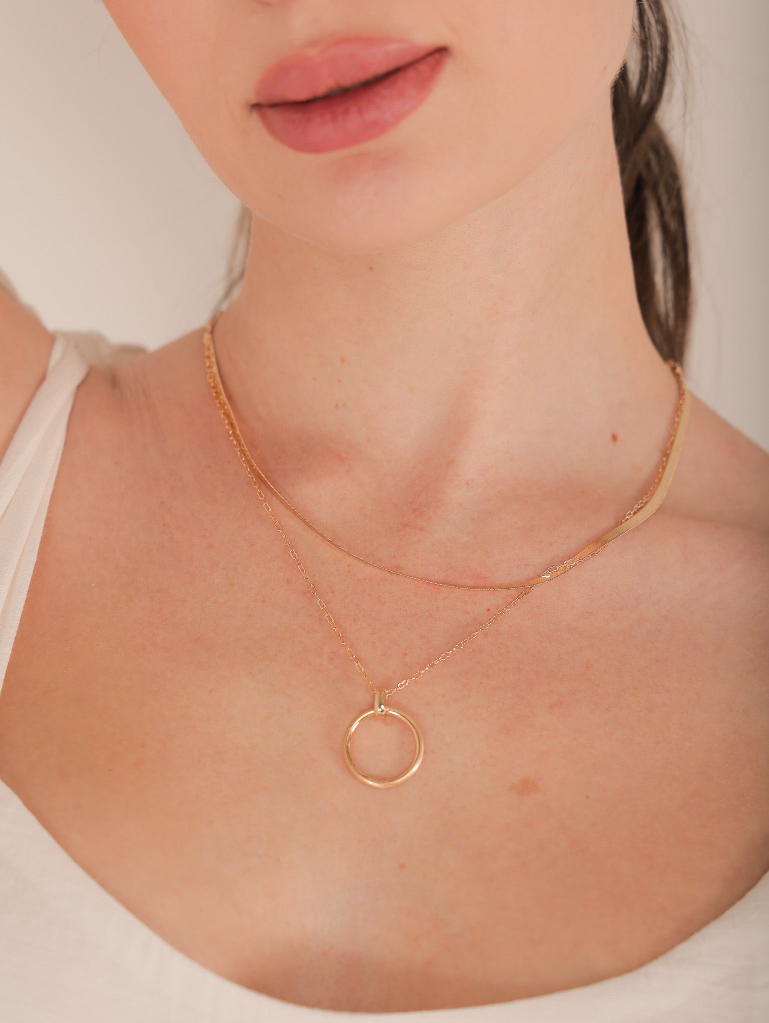 Molly Green - Hannah Layered Necklace - Jewelry