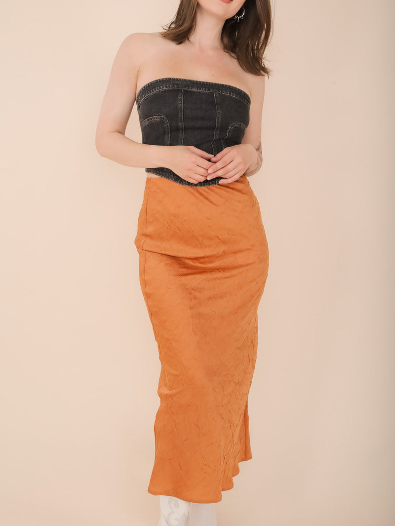 Molly Green - Hayden Satin Skirt - Skirts