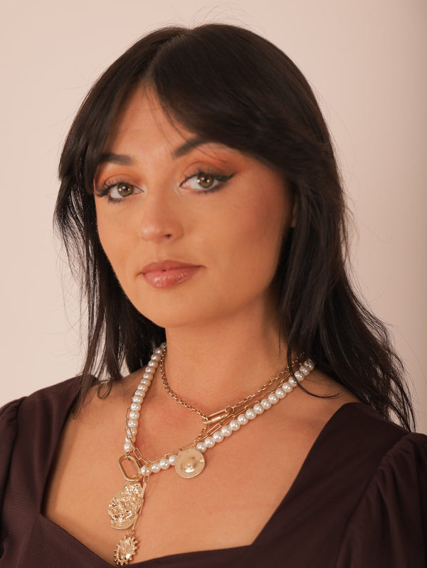 Molly Green - In My Mind Layered Necklace - Jewelry