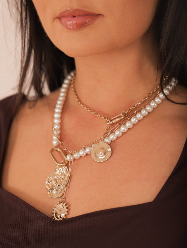 Molly Green - In My Mind Layered Necklace - Jewelry