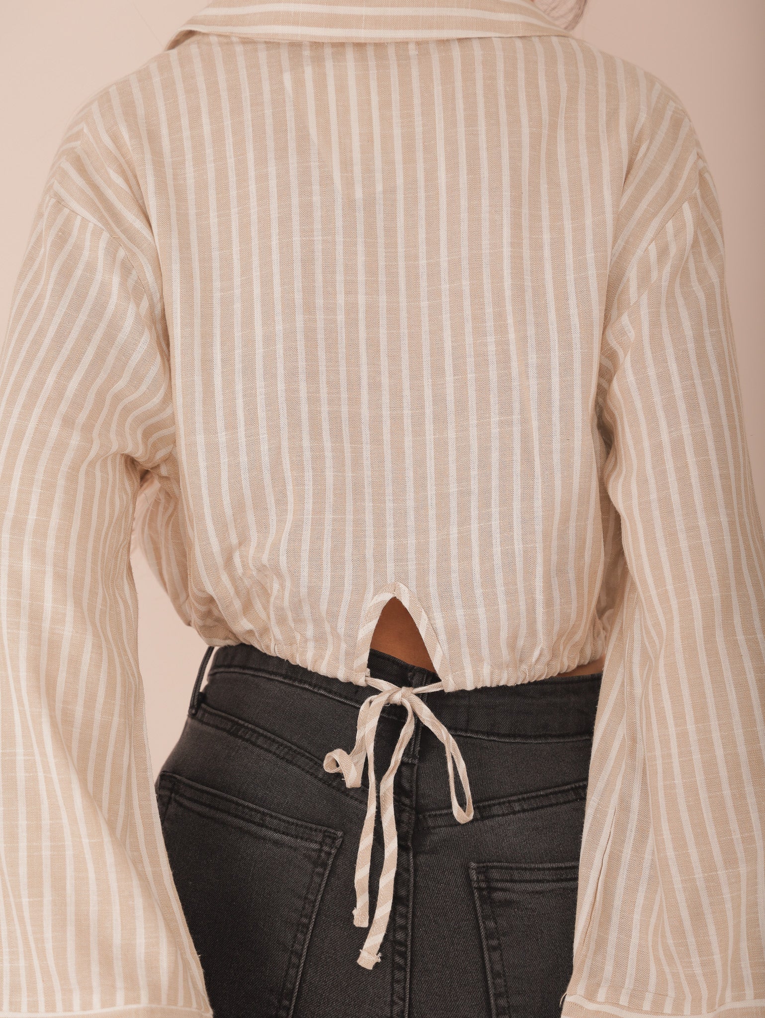 Molly Green - Jamie Striped Blouse - Casual_Tops