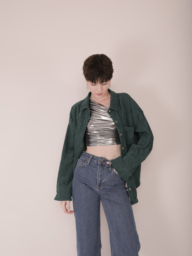 Molly Green - Jayda Corduroy Shacket - Outerwear