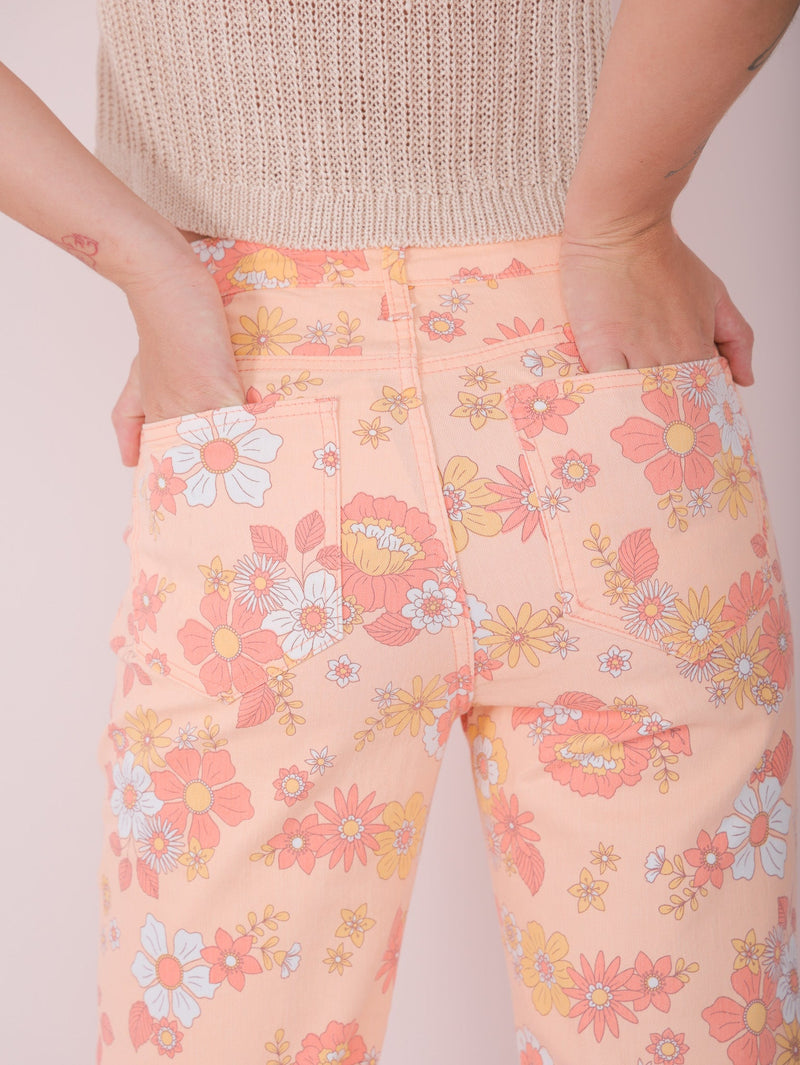 Molly Green - Kinsley Flower Pants - Pants