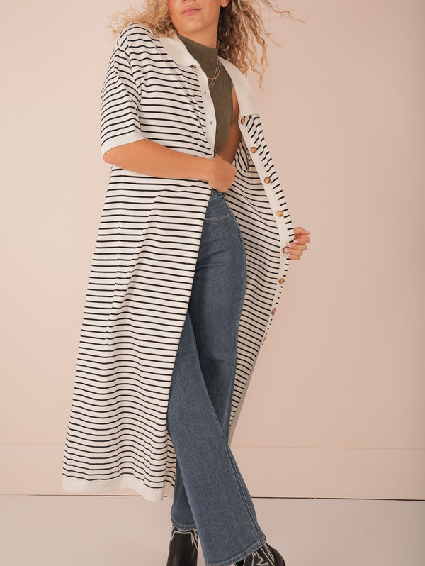 Molly Green - Lessie Striped Maxi Dress - Casual_Dresses