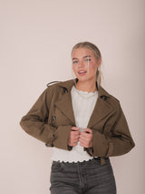 Molly Green - Lilliana Crop Jacket - Outerwear