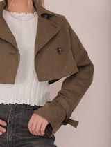 Molly Green - Lilliana Crop Jacket - Outerwear