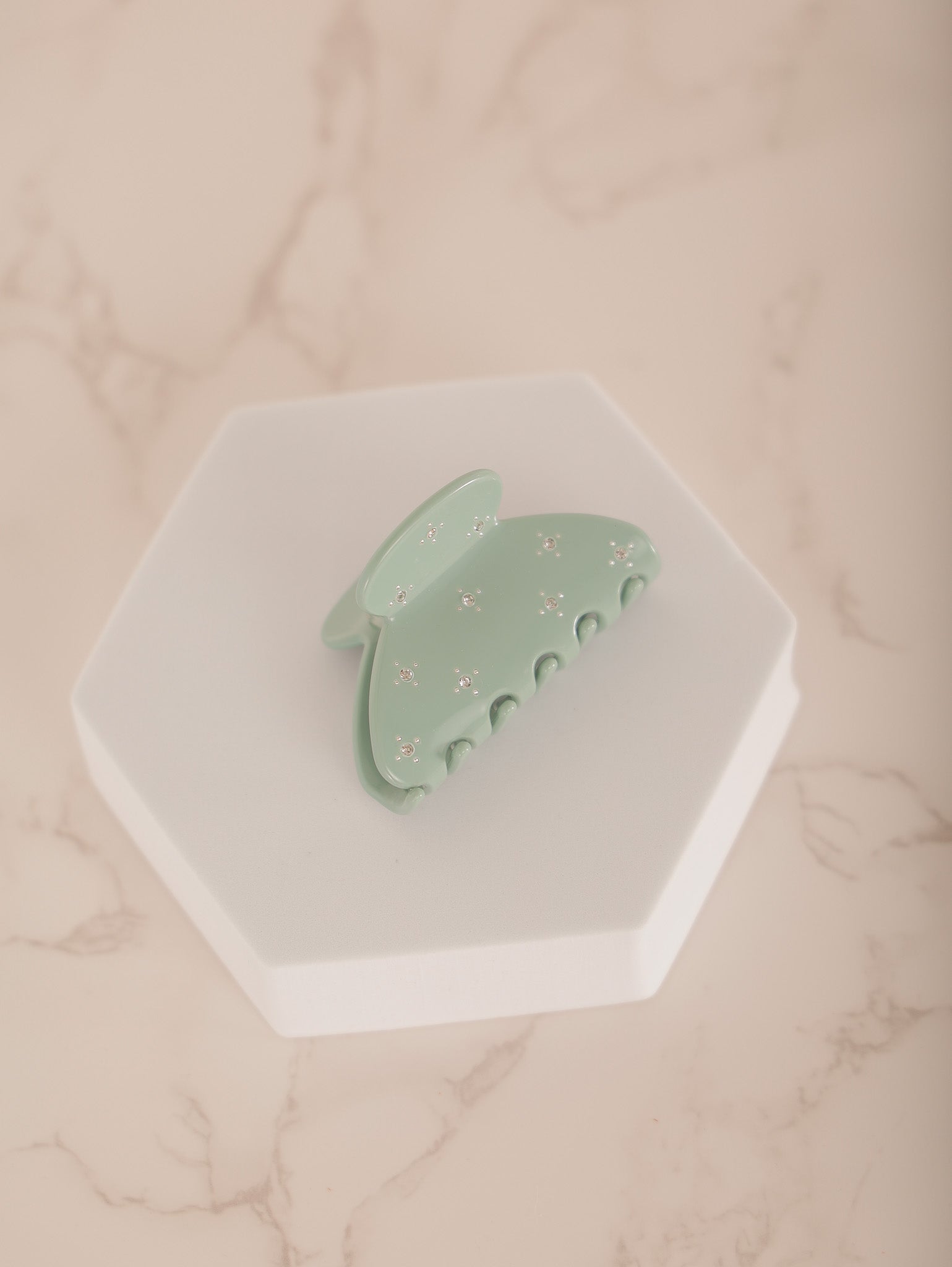 Molly Green - Little Shine Hair Claw - Accessories