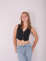 Molly Green - Lucinda Crop Vest - Outerwear