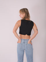 Molly Green - Lucinda Crop Vest - Outerwear