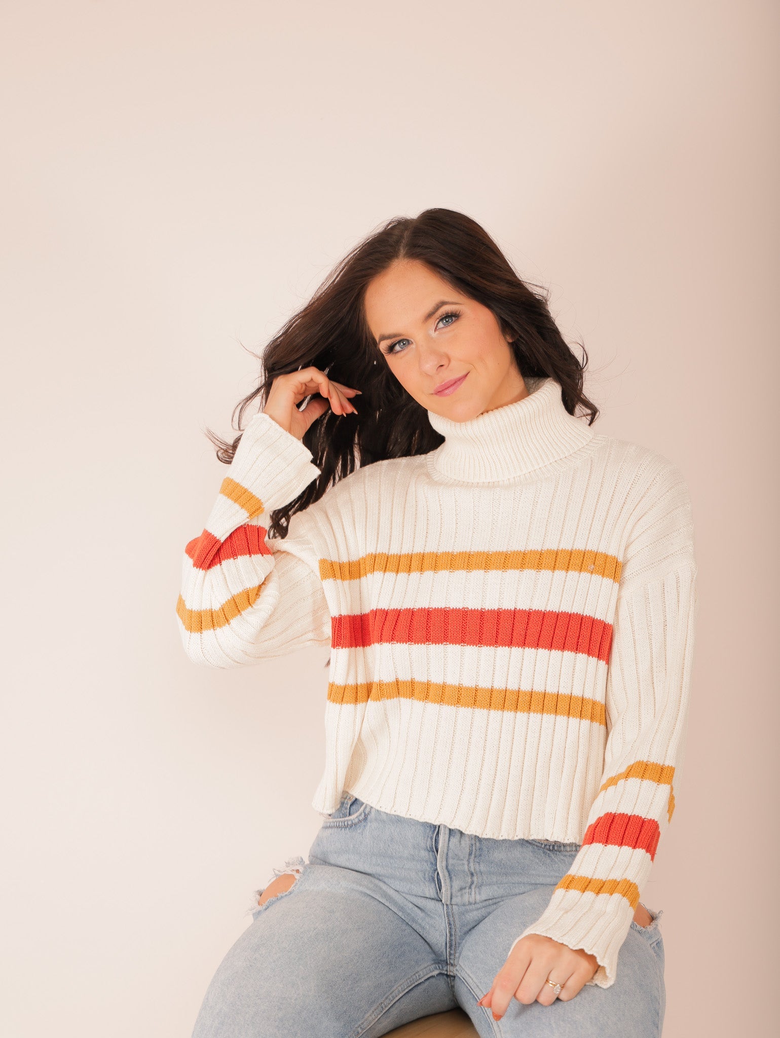 Molly Green - Maggie Turtleneck Sweater - Sweaters_Cardigans