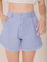 Molly Green - Mason High Waist Shorts - Shorts