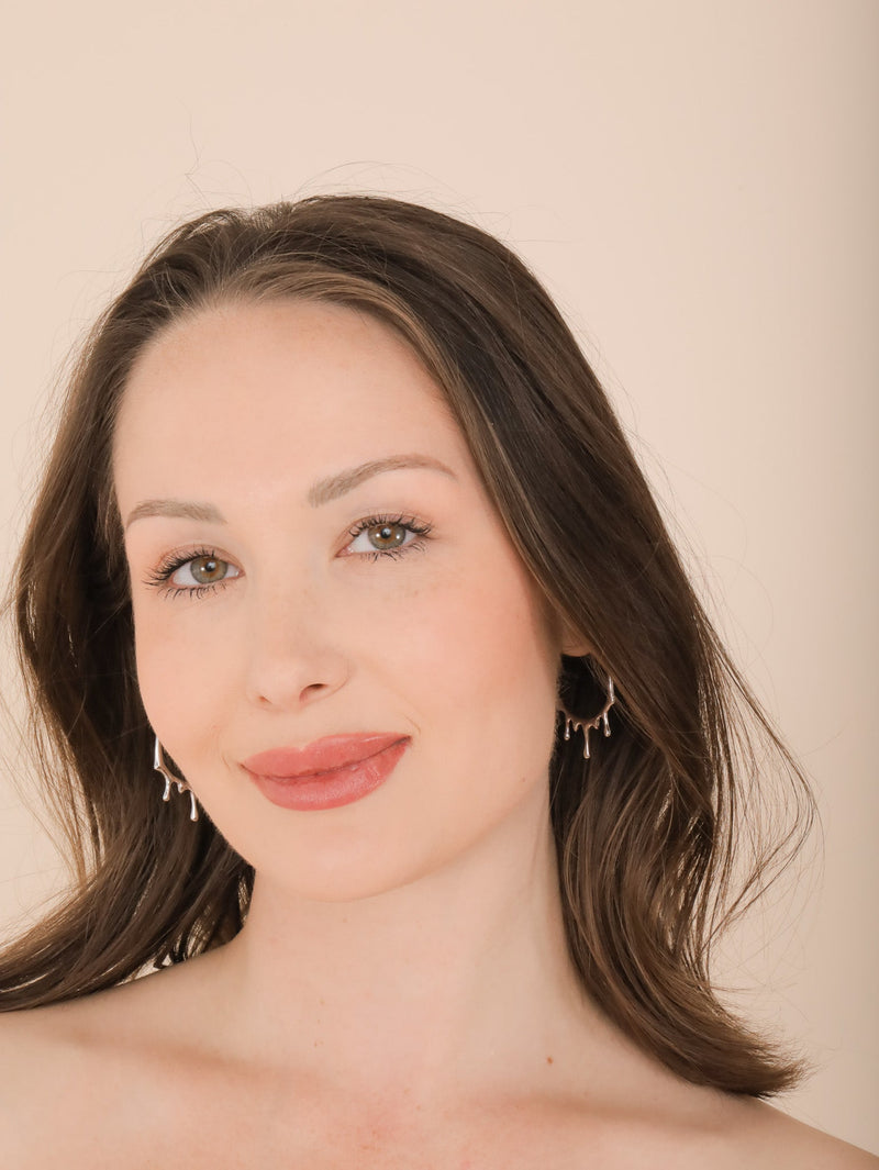 Molly Green - Melted Hoops - Jewelry