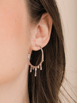 Molly Green - Melted Hoops - Jewelry