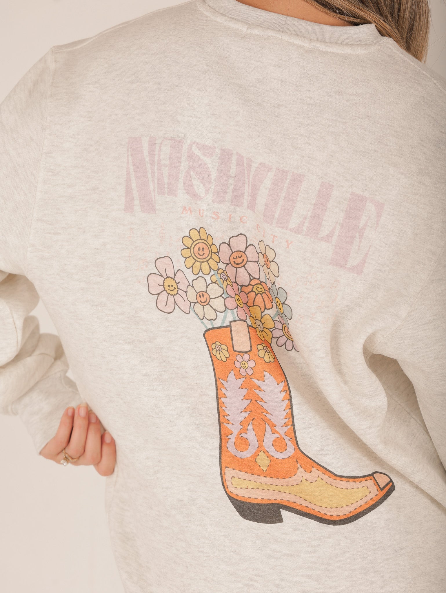 Molly Green - Nashville Bootiful Sweatshirt - Casual_Tops