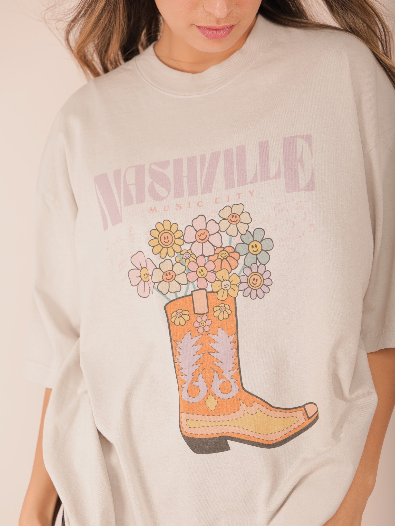 Molly Green - Nashville Bootiful Tee - Casual_Tops