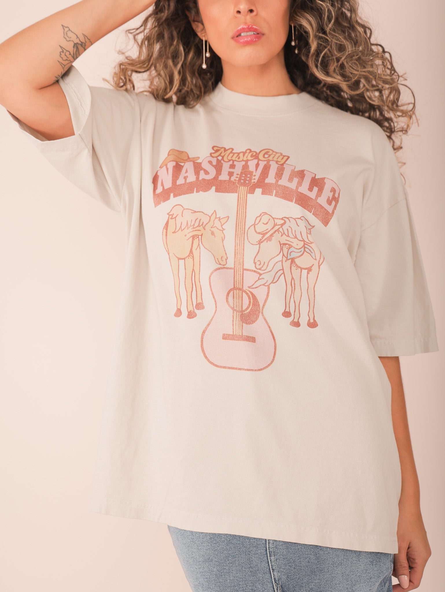 Molly Green - Nashville Music City Tee - Casual_Tops