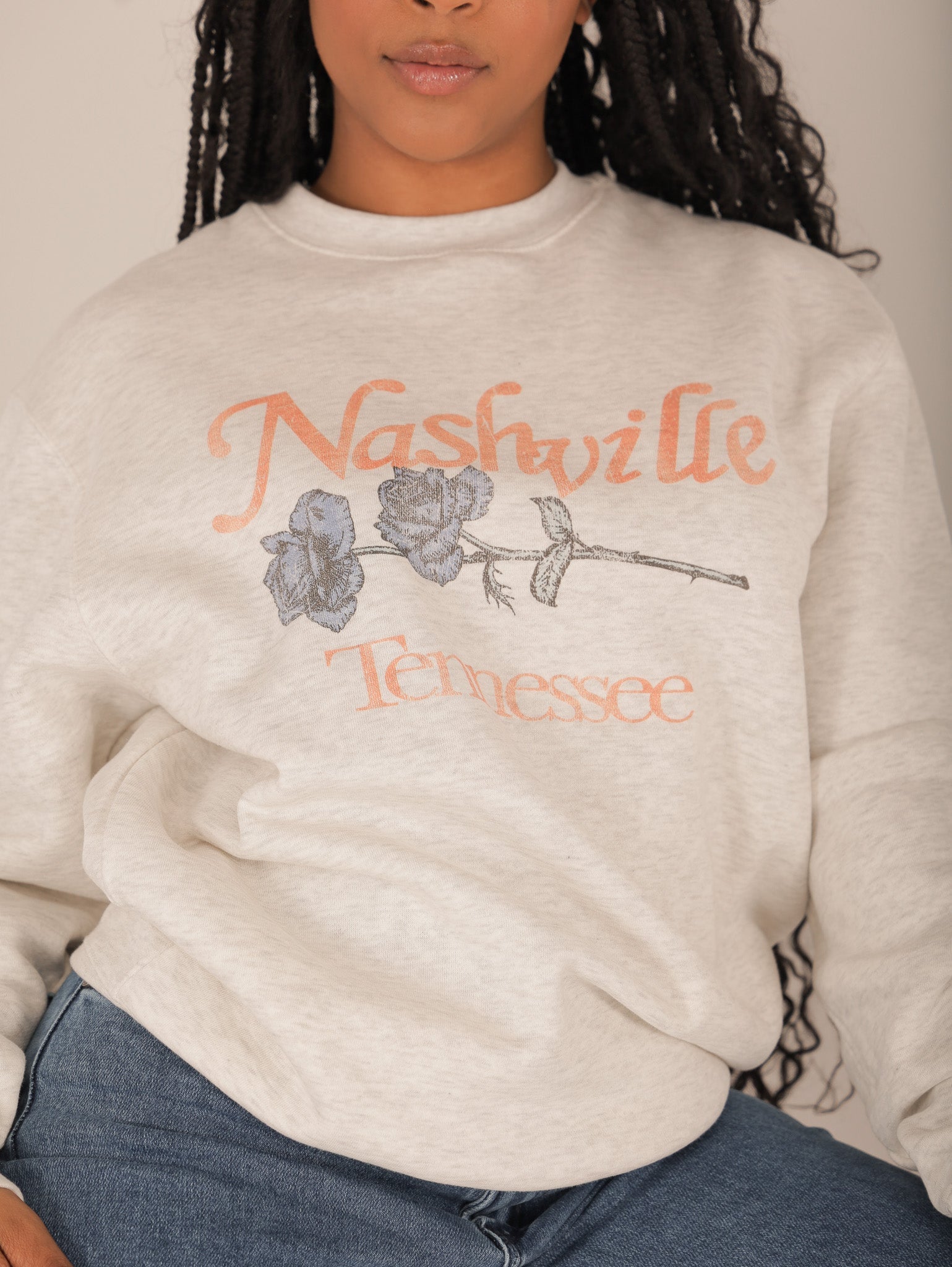 Molly Green - Nashville Pick A Flower Sweatshirt - Casual_Tops