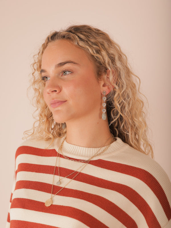 Molly Green - On My Time Layered Necklace - Jewelry
