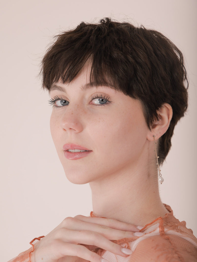 Molly Green - Party Pearl Earrings - Jewelry