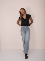 Molly Green - Patch Pocket Denim - Denim