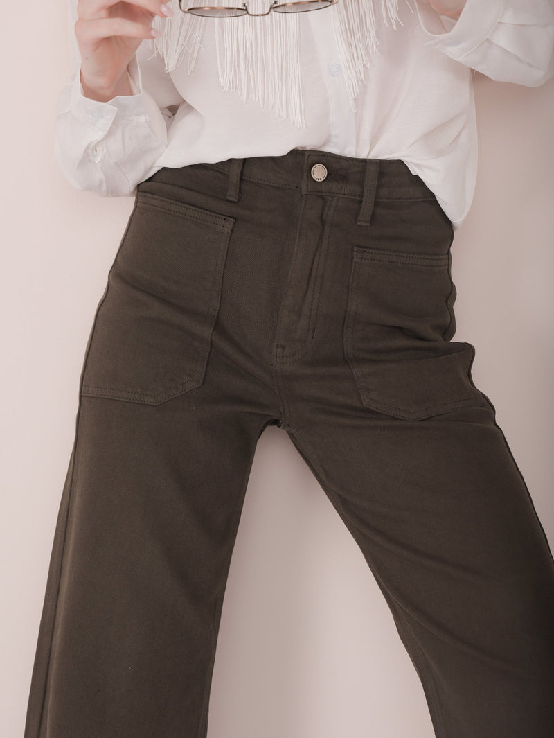 Molly Green - Patch Pocket Denim - Denim