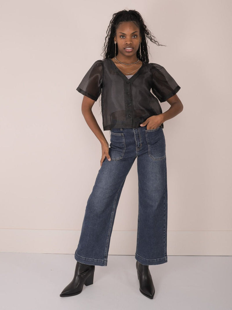 Molly Green - Patch Pocket Denim - Denim