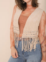 Molly Green - Quinn Fringe Vest - Outerwear