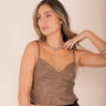 Molly Green - Rihanna Leather Tank - Casual_Tops