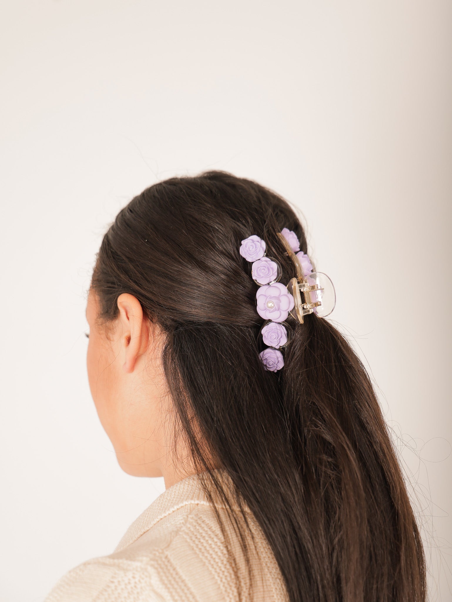 Molly Green - Rose Garden Hair Claw - Accessories