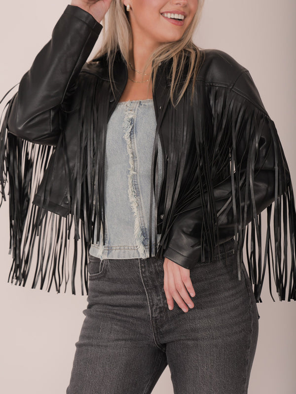 Molly Green - Seconds Fringe Jacket - Outerwear