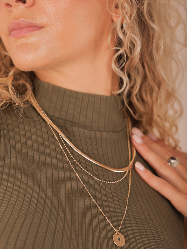 Molly Green - Still Trying Layered Necklace - Jewelry