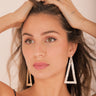 Molly Green - Try My Angle Earrings - Jewelry
