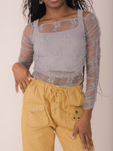 Molly Green - Willow Lace Off Shoulder Top - Casual_Tops