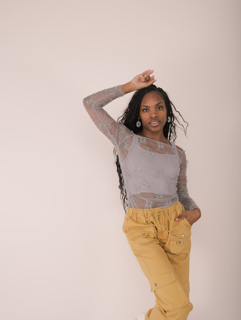 Molly Green - Willow Lace Off Shoulder Top - Casual_Tops