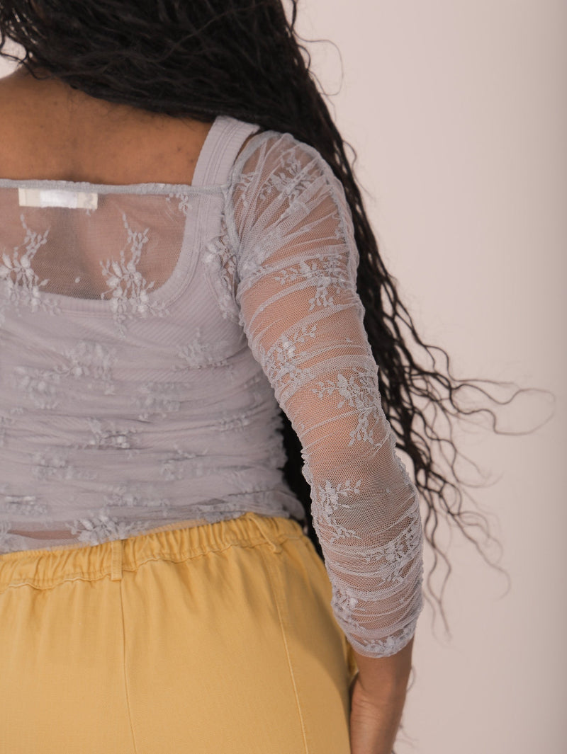 Molly Green - Willow Lace Off Shoulder Top - Casual_Tops