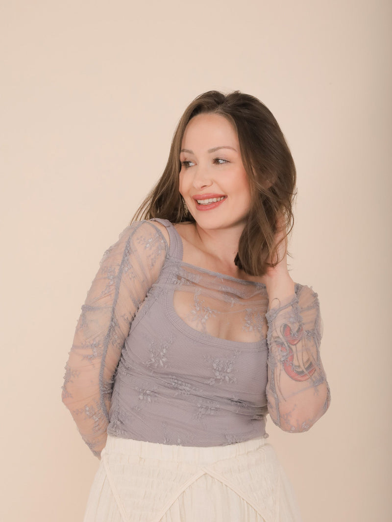 Molly Green - Willow Lace Off Shoulder Top - Casual_Tops